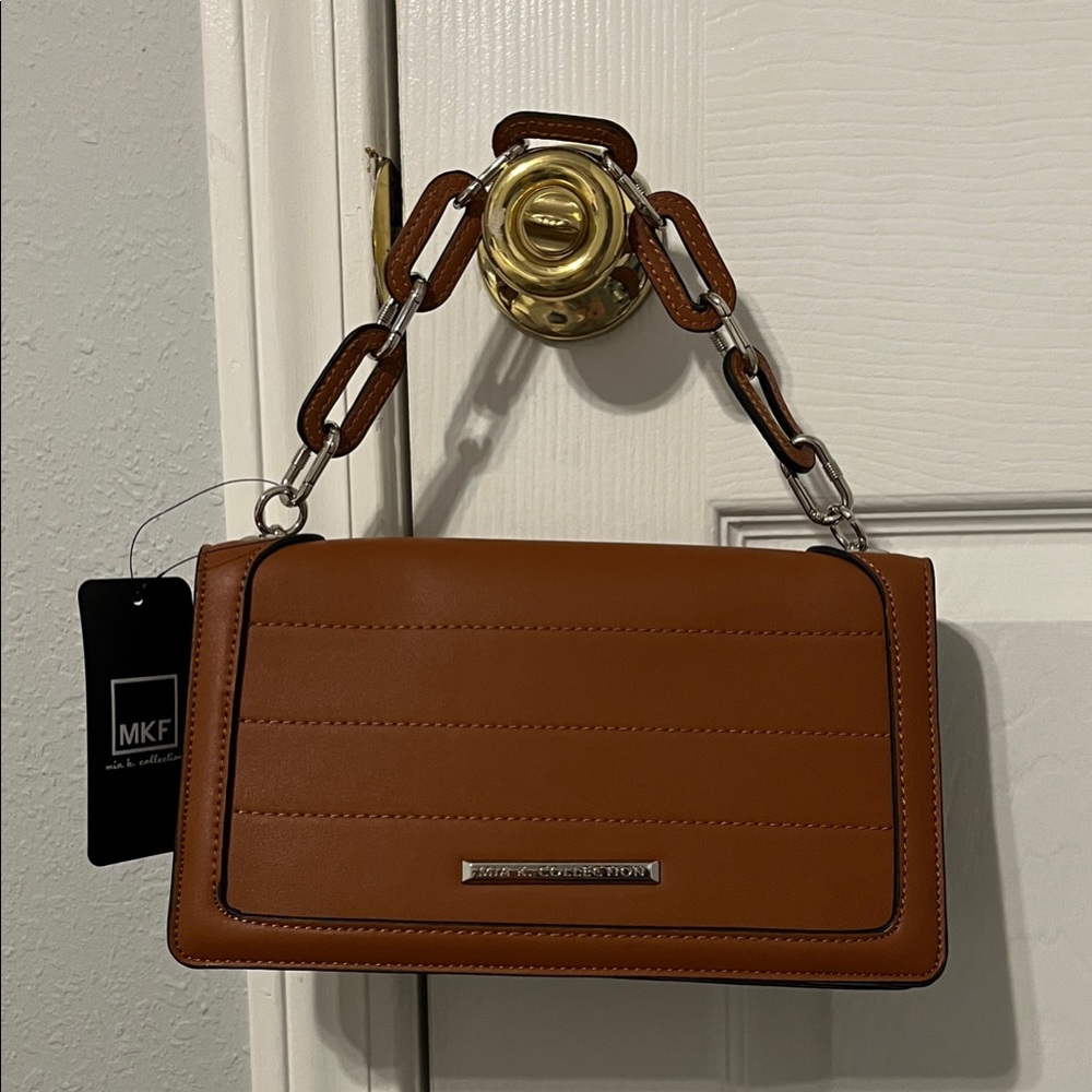 MKF Collection Camel Brown Handbag